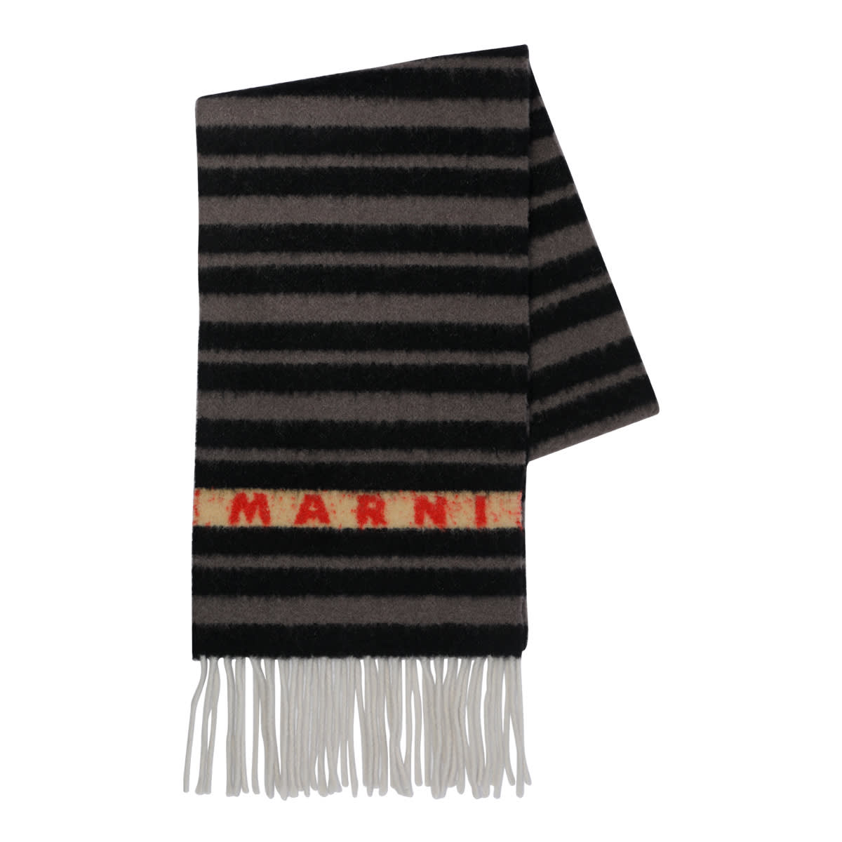 MARNI MARNI LOGO SCARF 