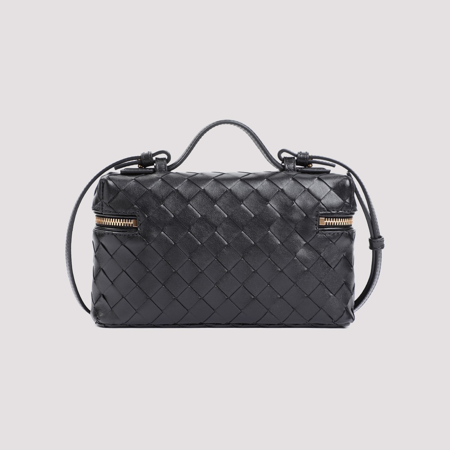 Bottega Veneta Women Bang Bang Vanity Case Fondant Bag In Black