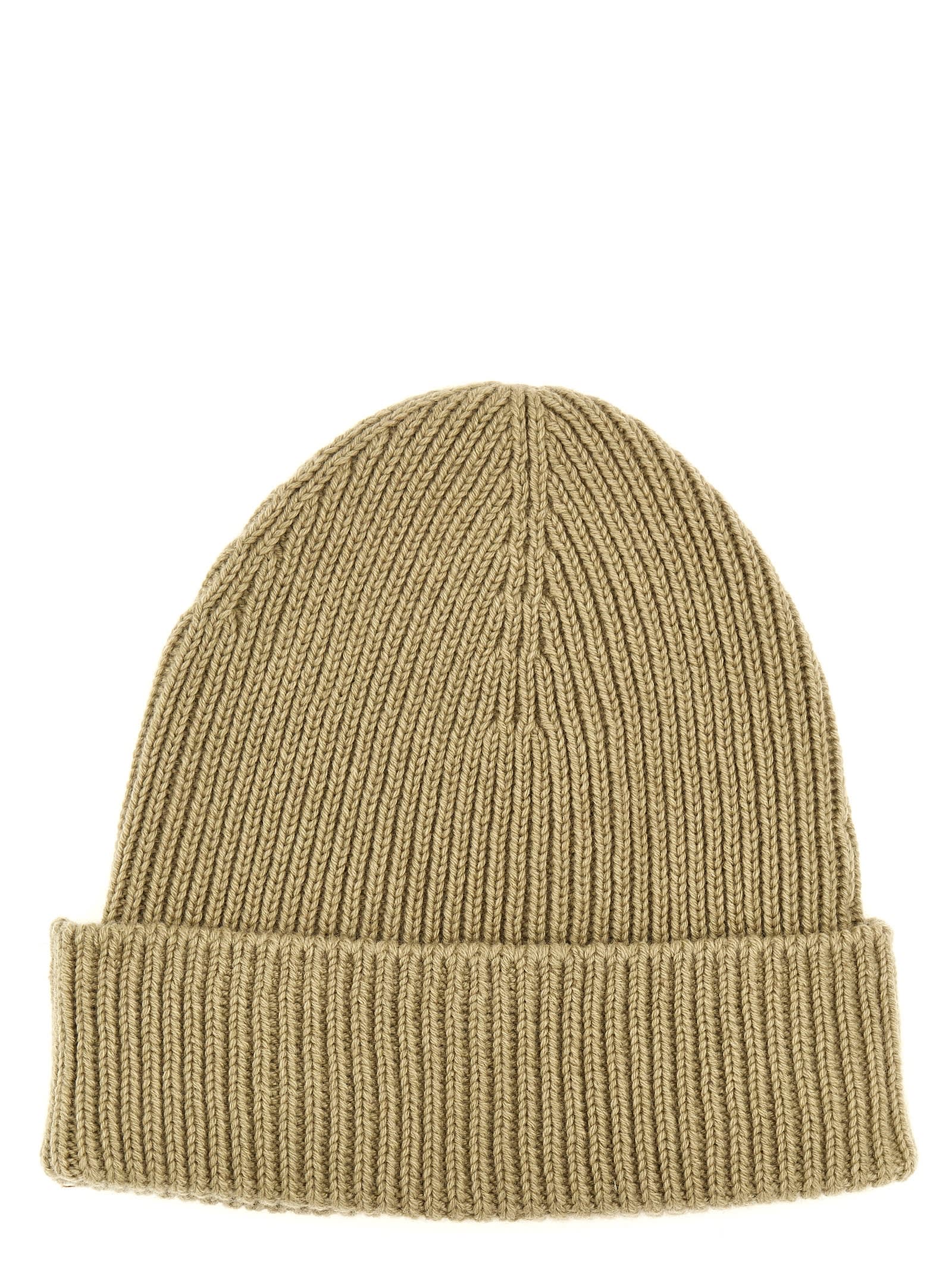 Shop Burberry Equestrian Knight Design Beanie In Green