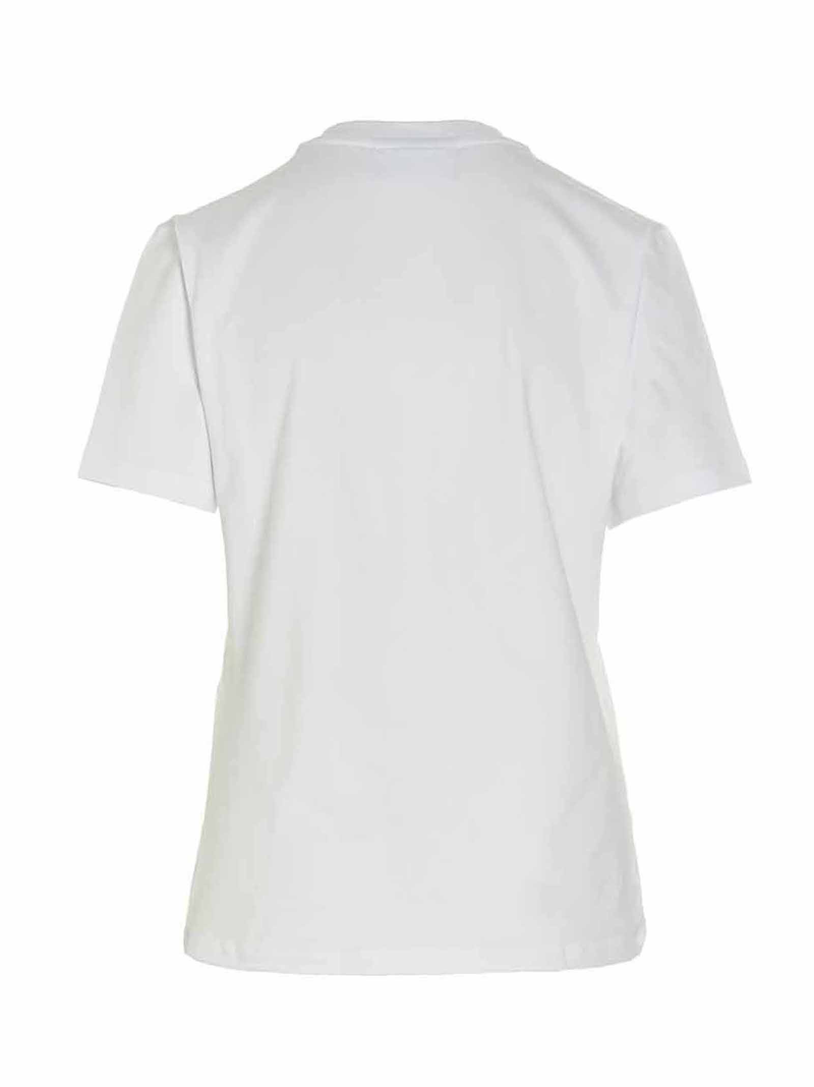 Shop Chiara Ferragni T-shirt Tennis Club In White
