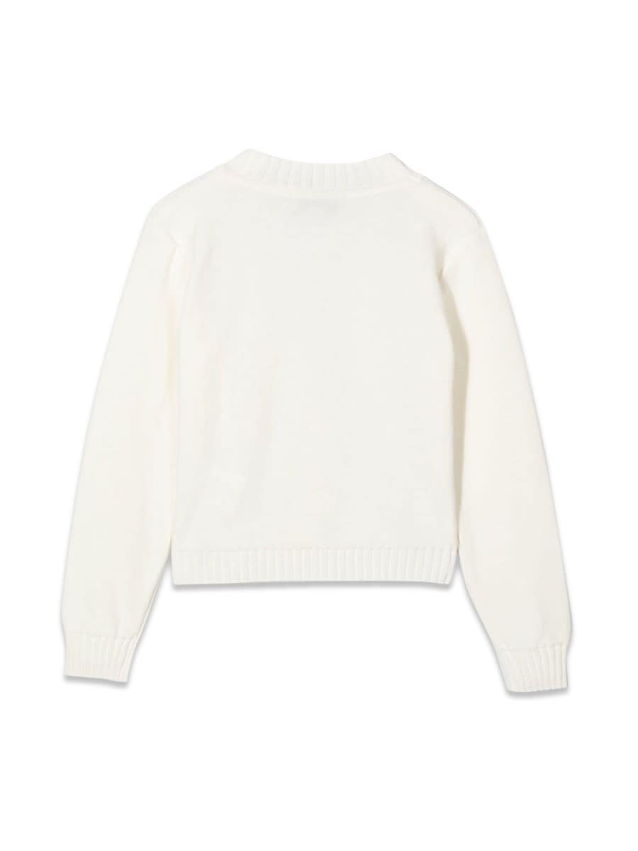 Shop Mimisol Sweatshirt In Ivory