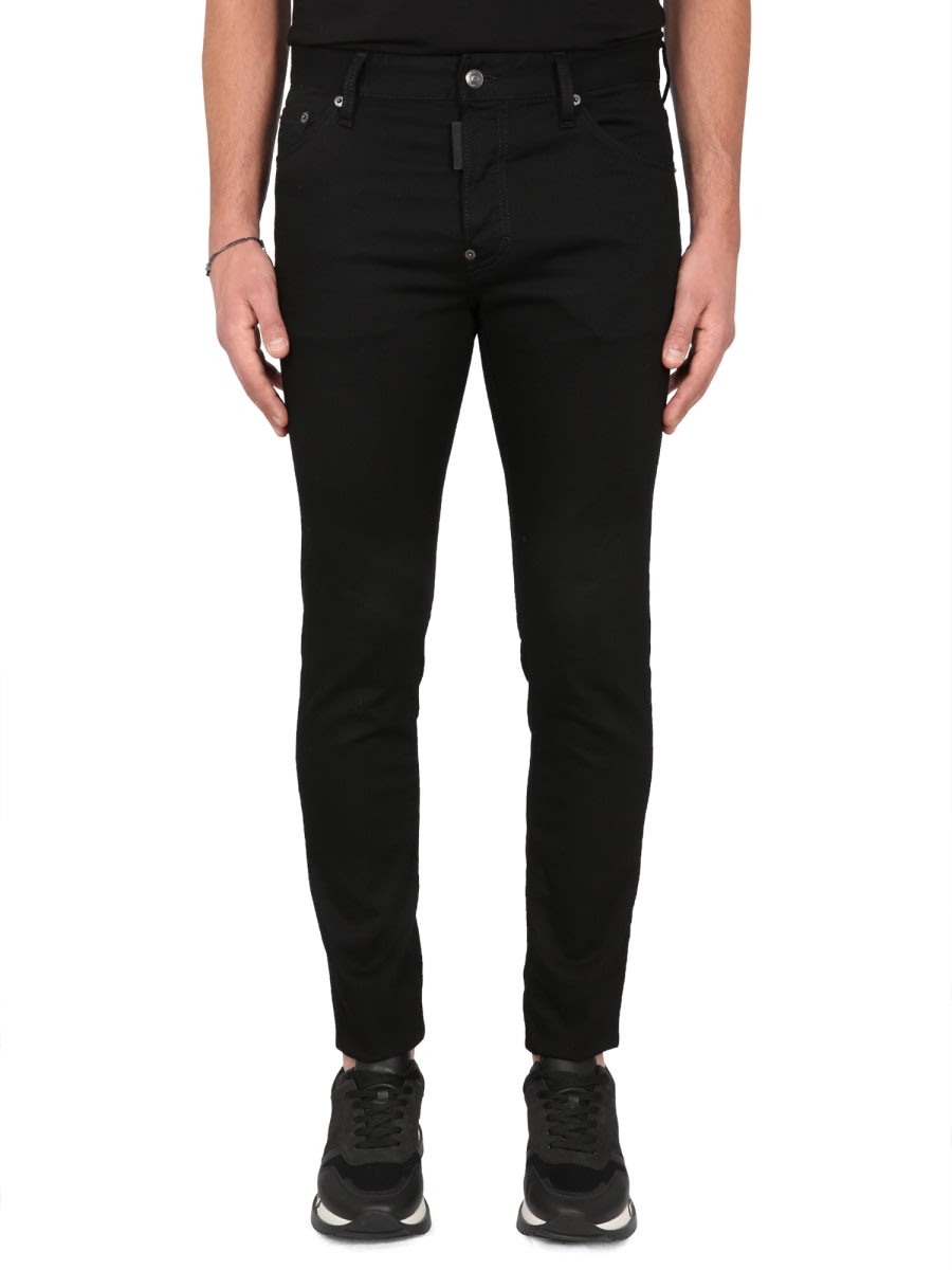 Shop Dsquared2 Cool Guy Jeans In Black