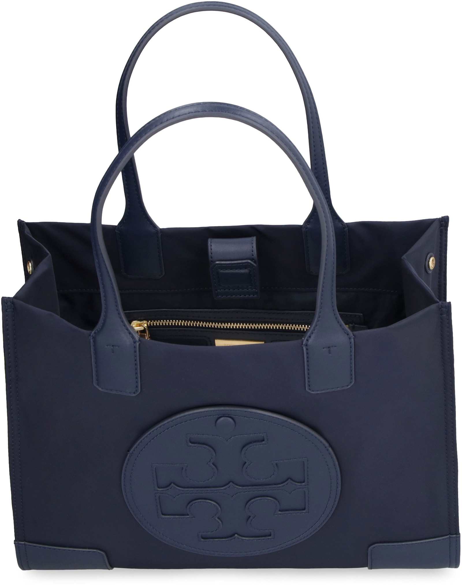 Shop Tory Burch Ella Mini Tote In Blue