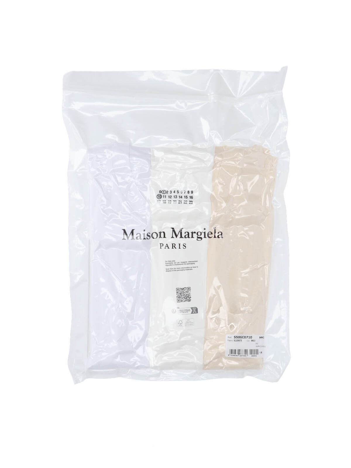 Maison Margiela 3-pack Organic Jersey T-shirt In Multi