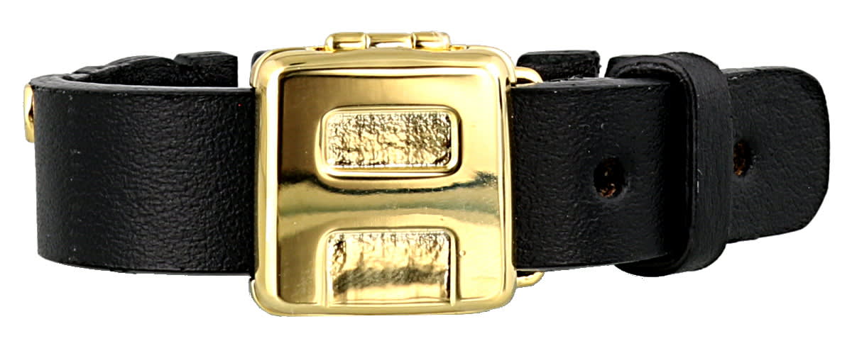 Ambush Logo Bracelet In Gold