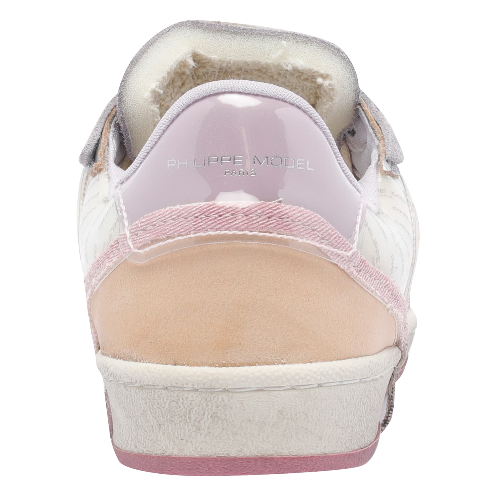 Philippe Model Pgal Low Woman Sneakers Multicolor In Gray