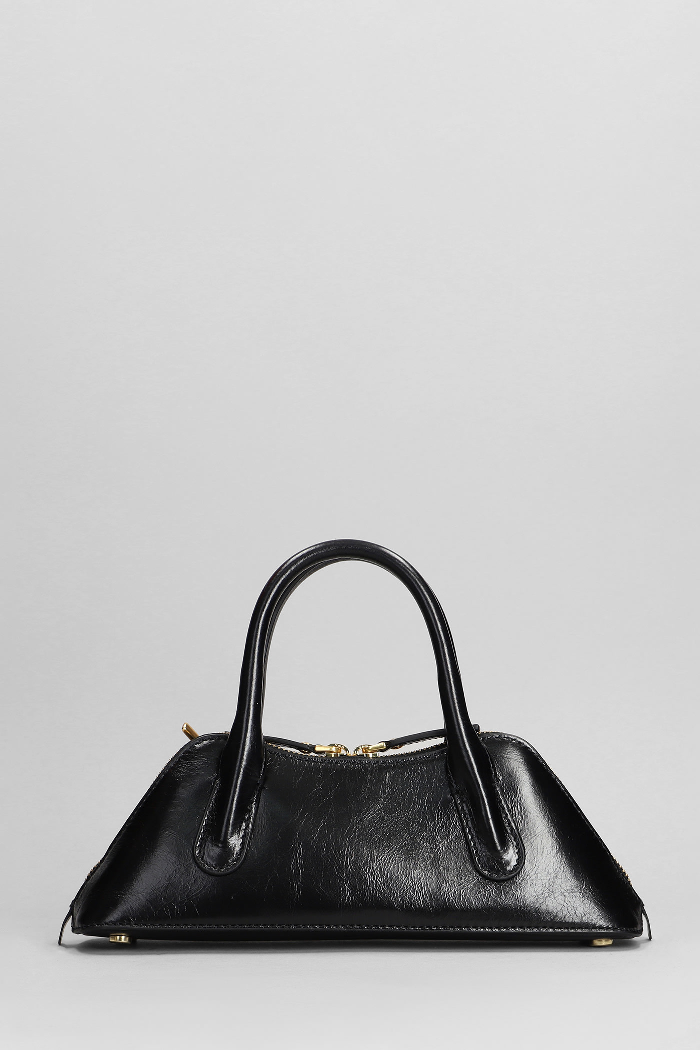 Shop Blumarine Shoulder Bag In Black Leather