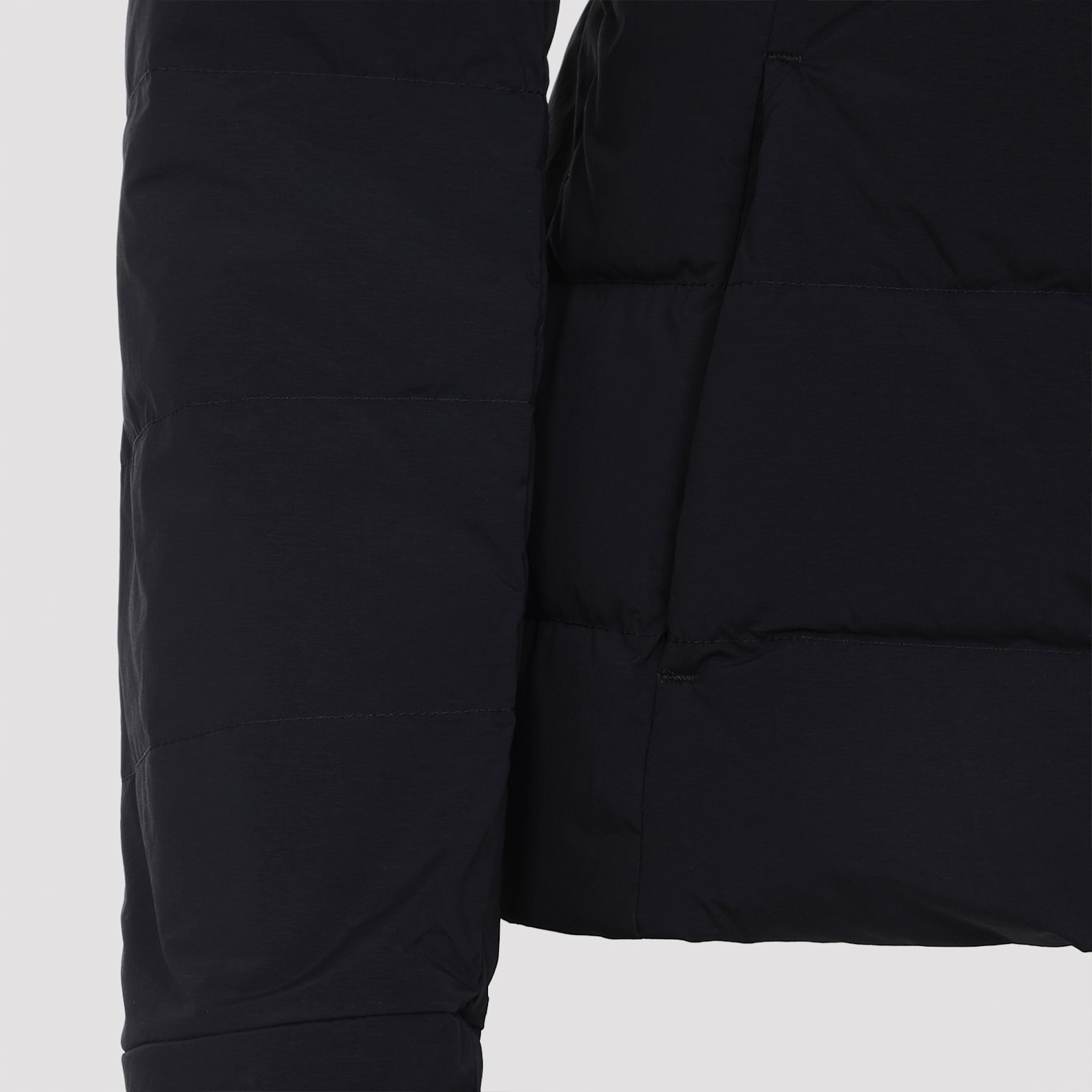 Canada Goose Feather-filled Quilted Black Polyamide Claire Jacket In Black