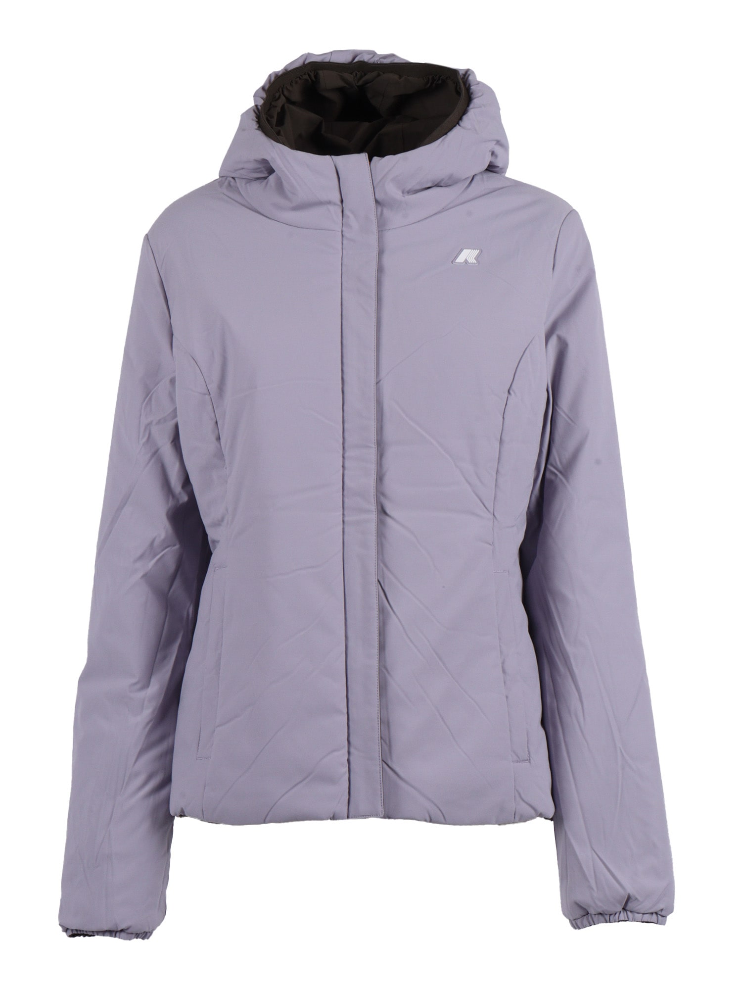 K-way Lily St Warm Double Down Jacket In Black