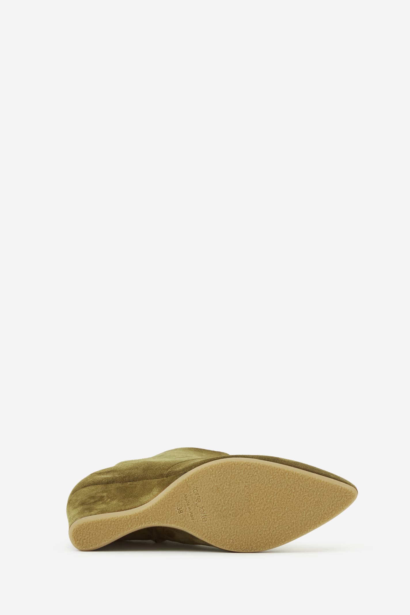 Shop Forte Forte Boots In Khaki