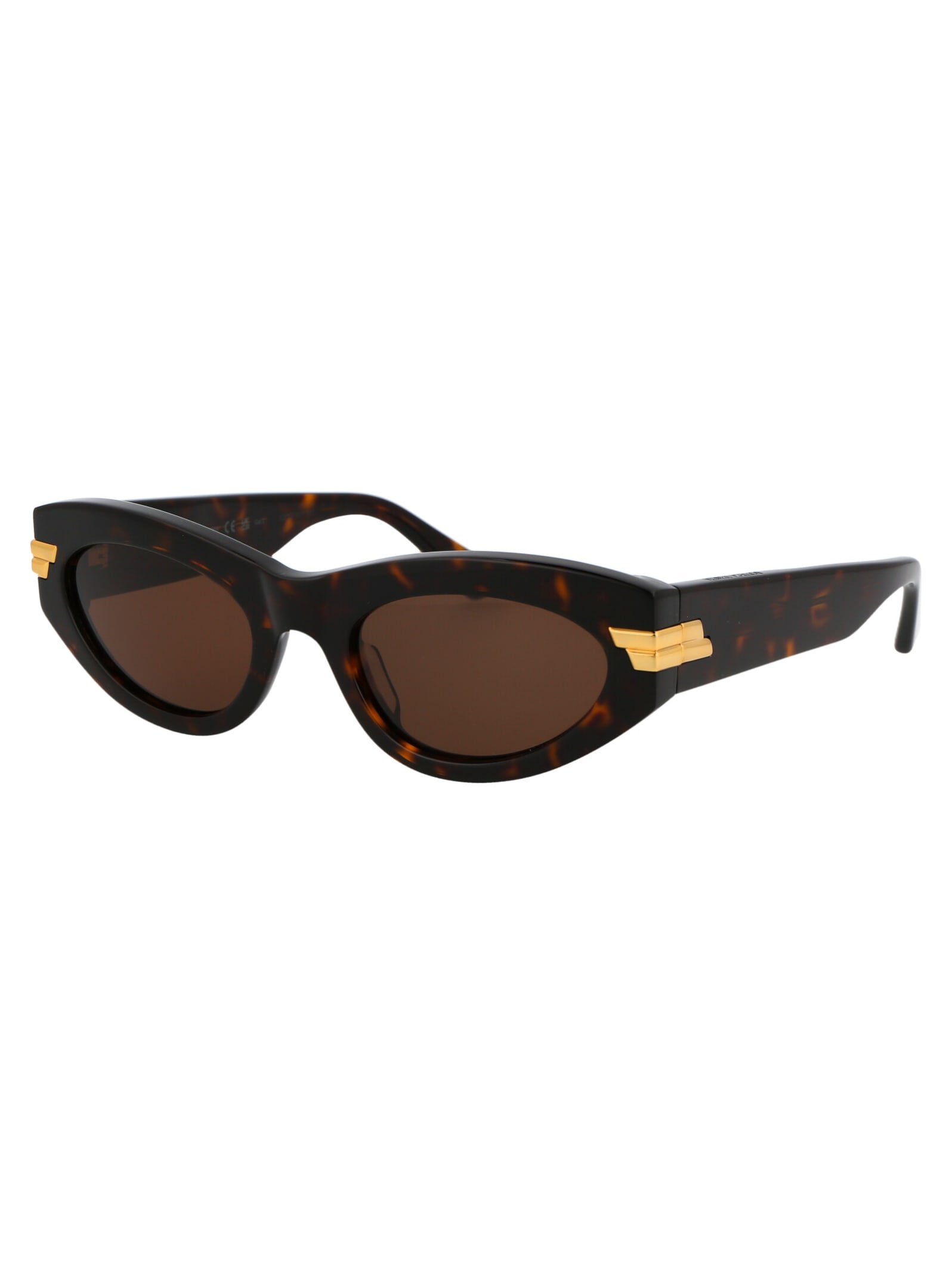 Shop Bottega Veneta Bv1189s Sunglasses In 002 Havana Havana Brown