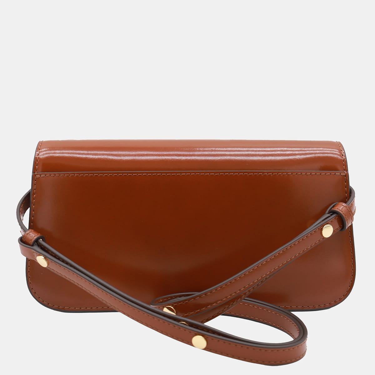 Tory Burch Brown Leather Shoulder Bag In Brown