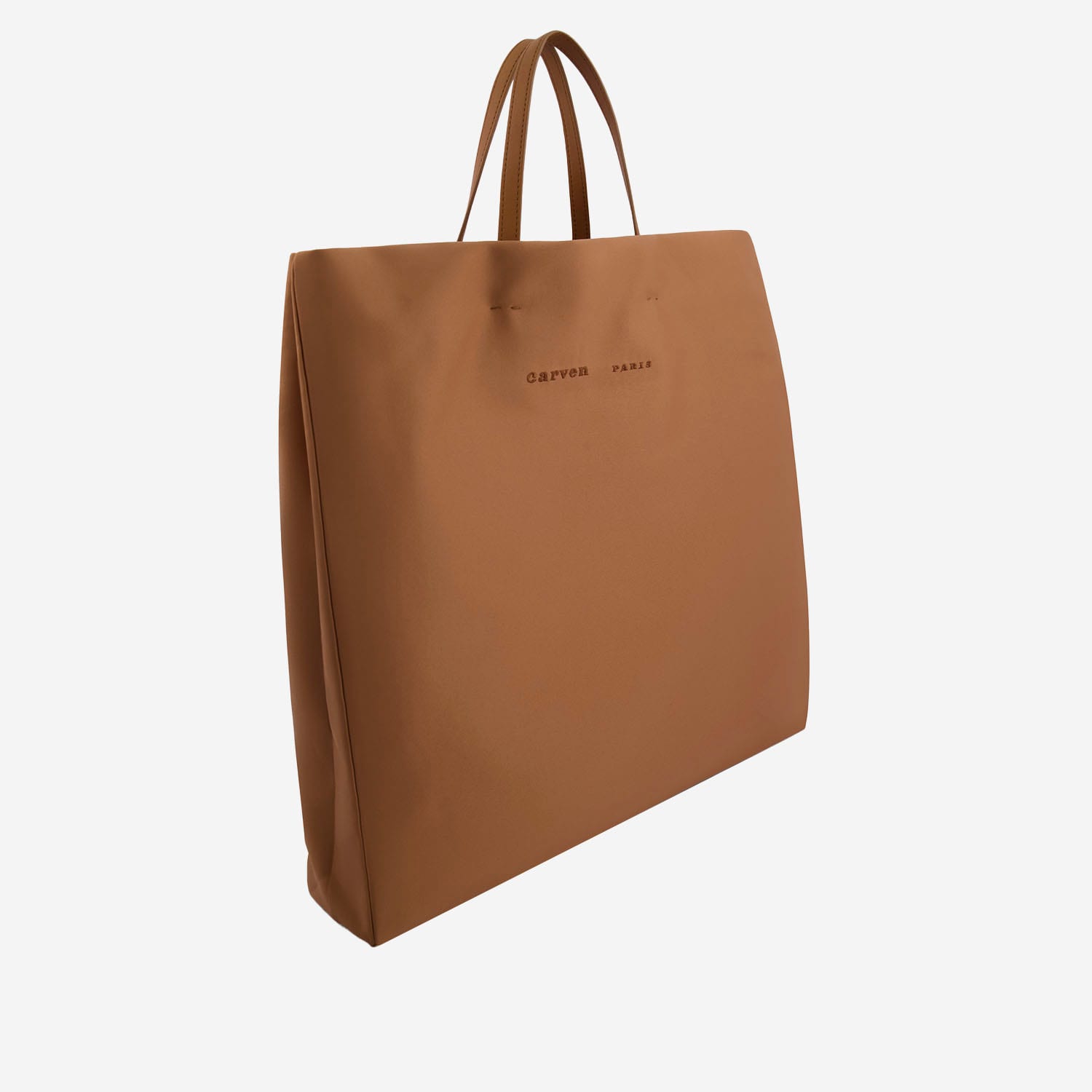 CARVEN SATIN JEANNE TOTE BAG 