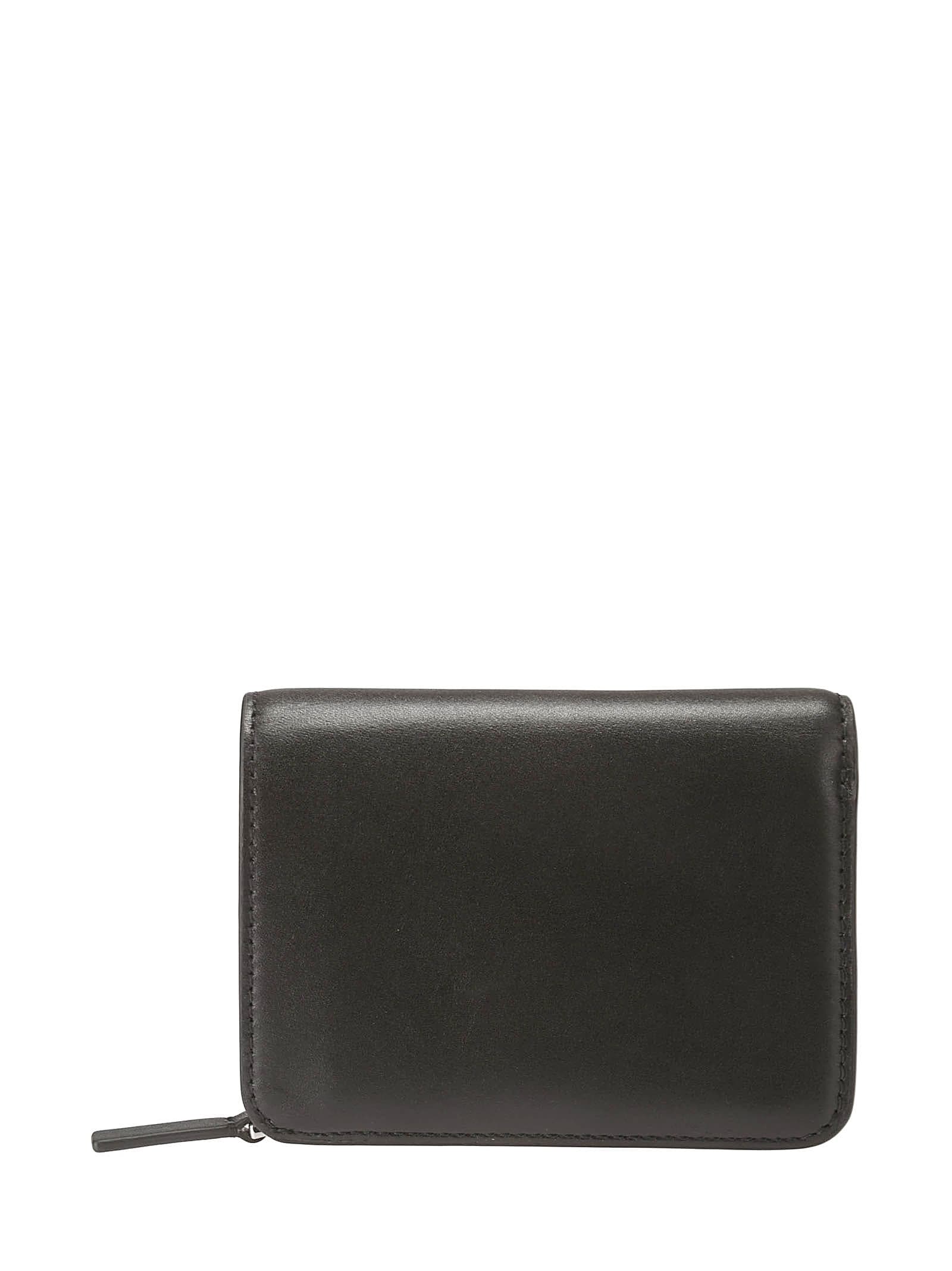 Shop Marc Jacobs The Mini Compact Wallet In Black