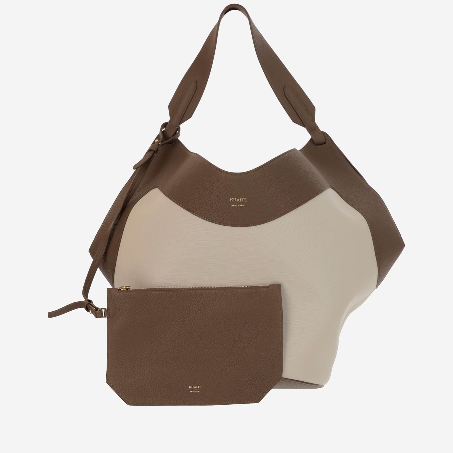 Khaite Medium Lotus Tote Bag In Neutral