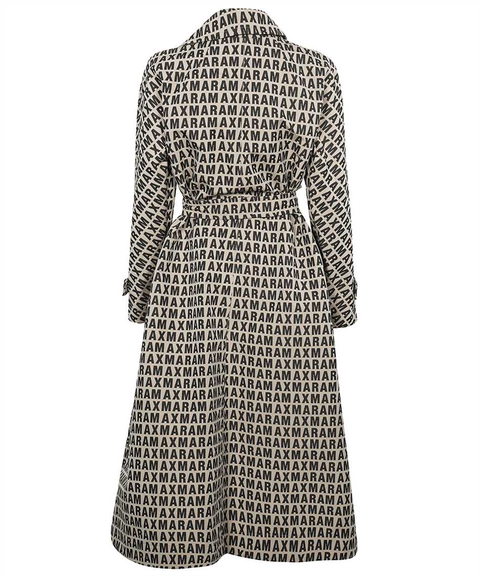 Max Mara Trench Coat In Gray