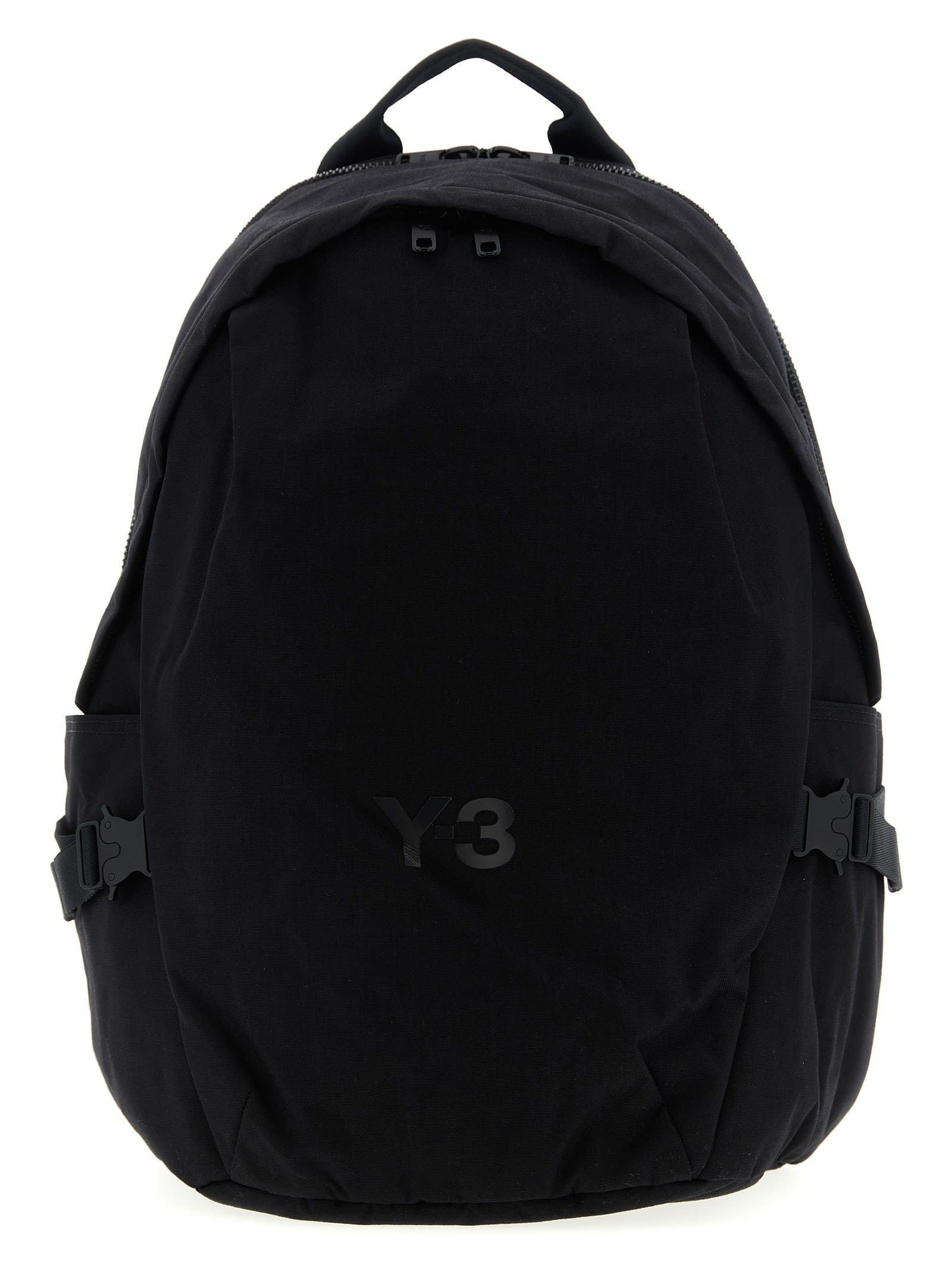 Y-3 Adjustable Straps Versatile Backpack In Black