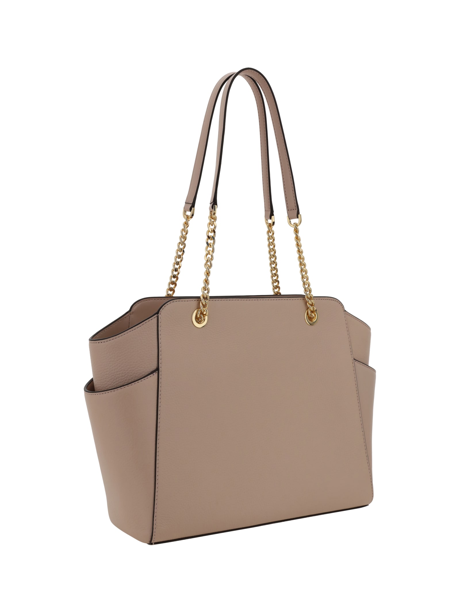 Michael Kors Brown/Soft Pink Shoulder Bag