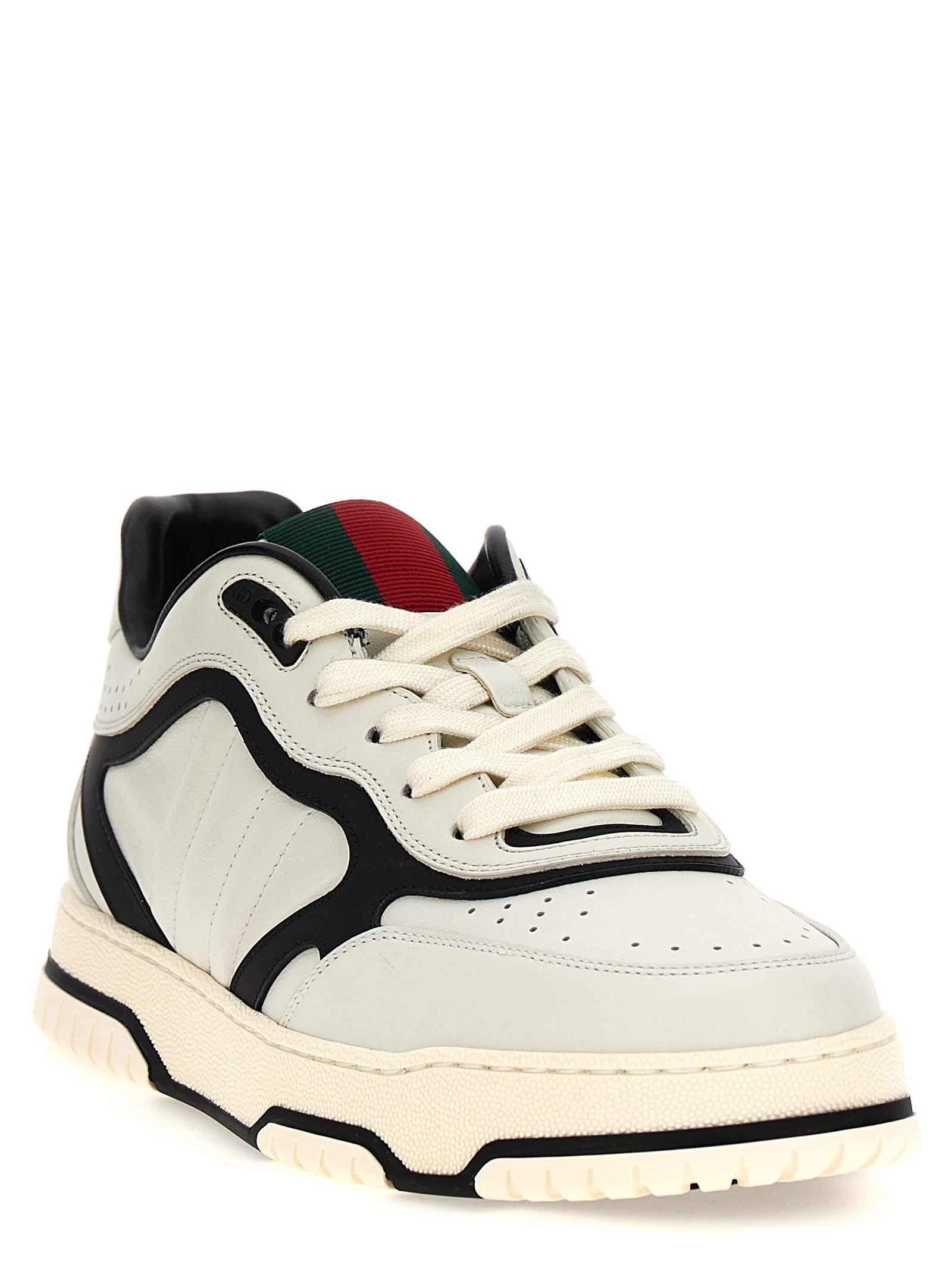 Shop Gucci Re-web Sneakers In Multicolor