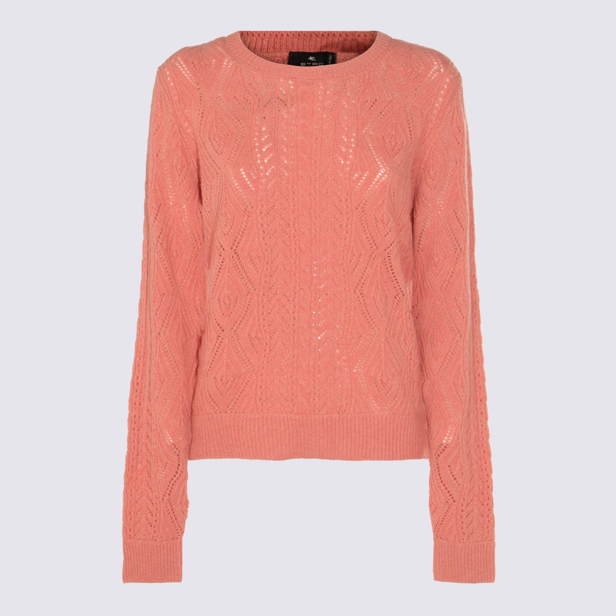 Etro Pink Wool Knitwear