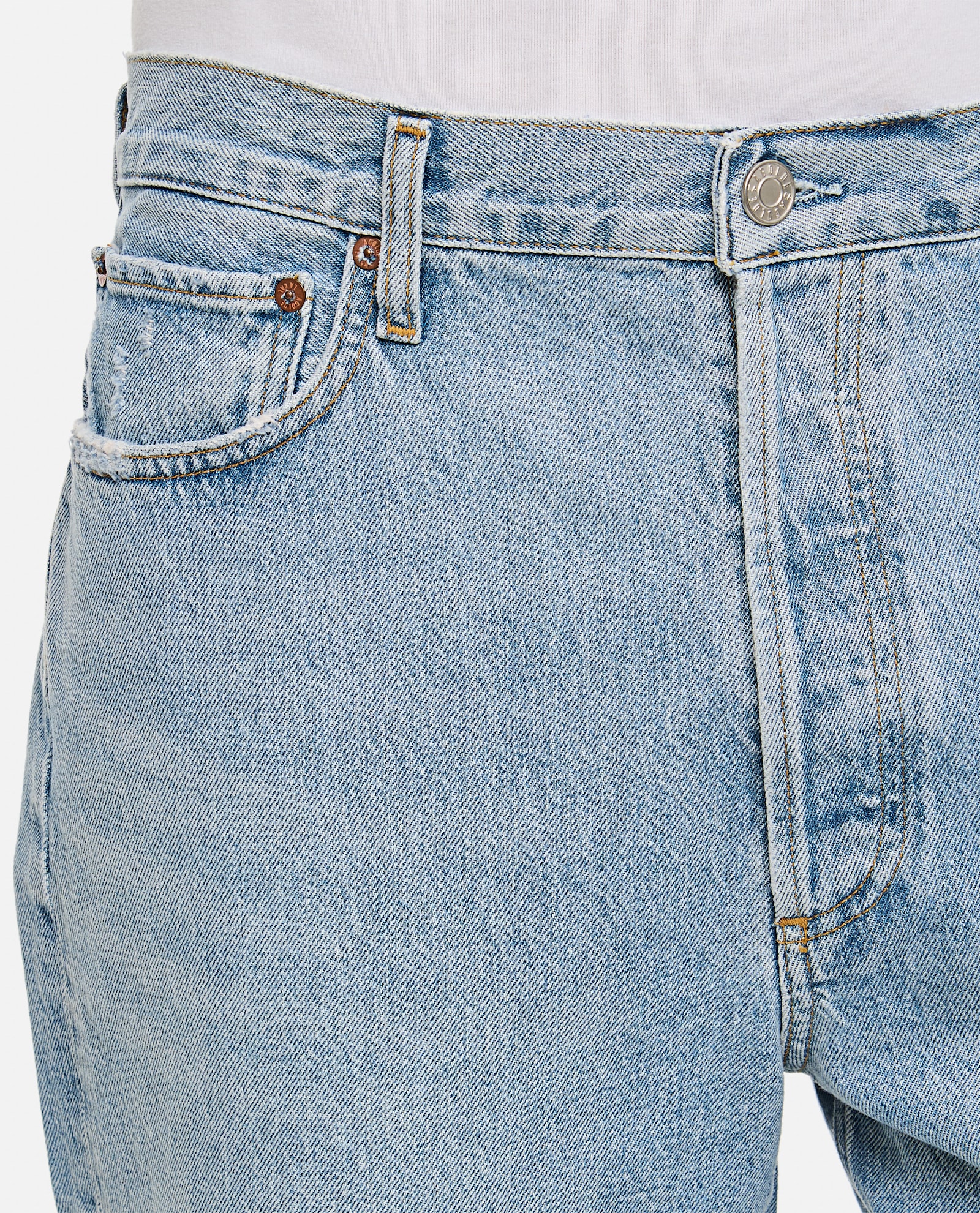 Agolde Curtis Jeans In Turmoil In Clear Blue