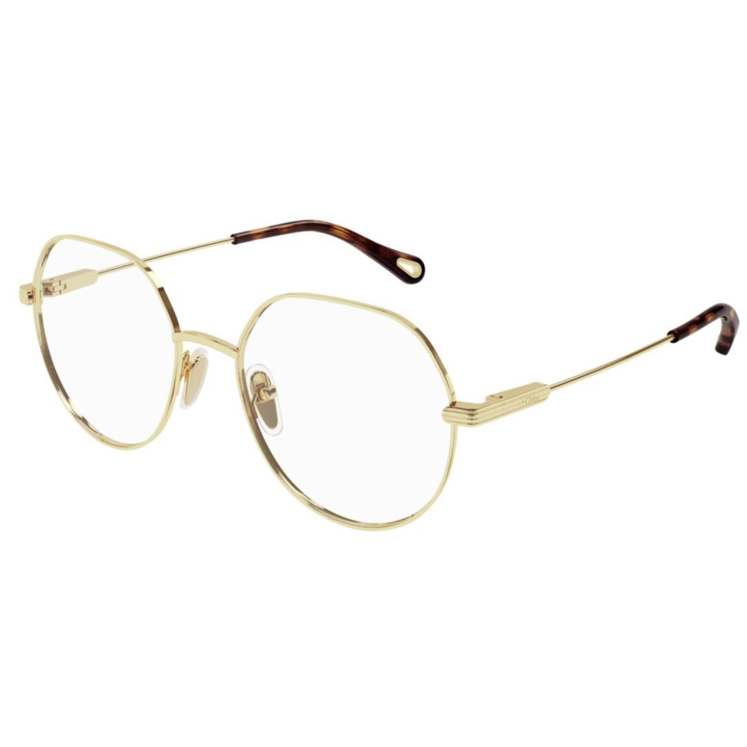 Chloé Ch0137o005 Gold Gold Transparent In Gold