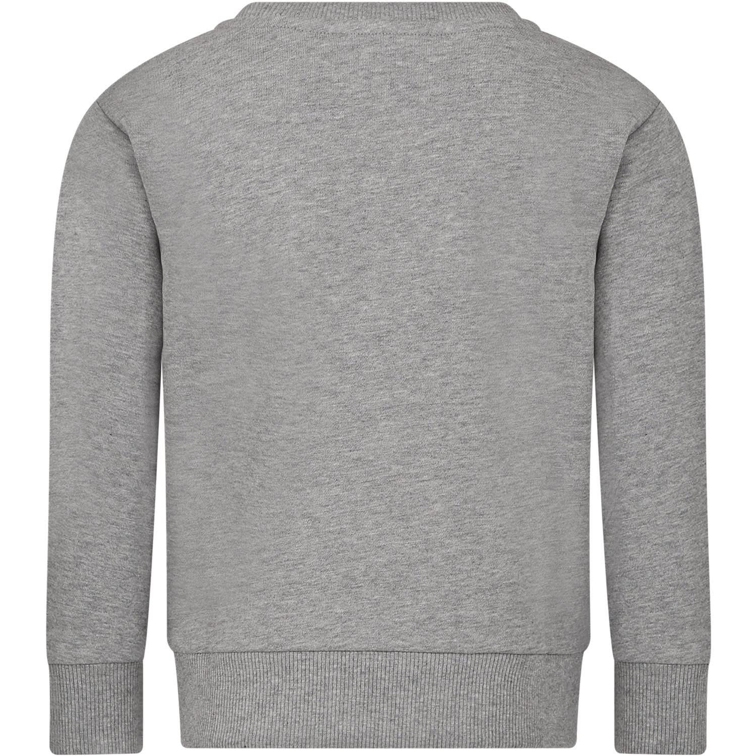 Shop Apc Grey Sweatshirt For Kids With Logo