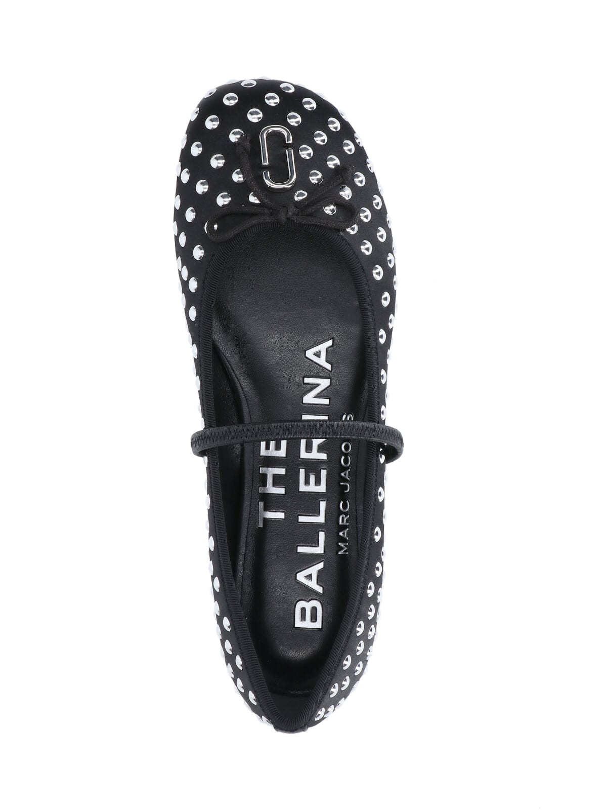 Marc Jacobs The Studded Sabrina Ballet Flats In Black