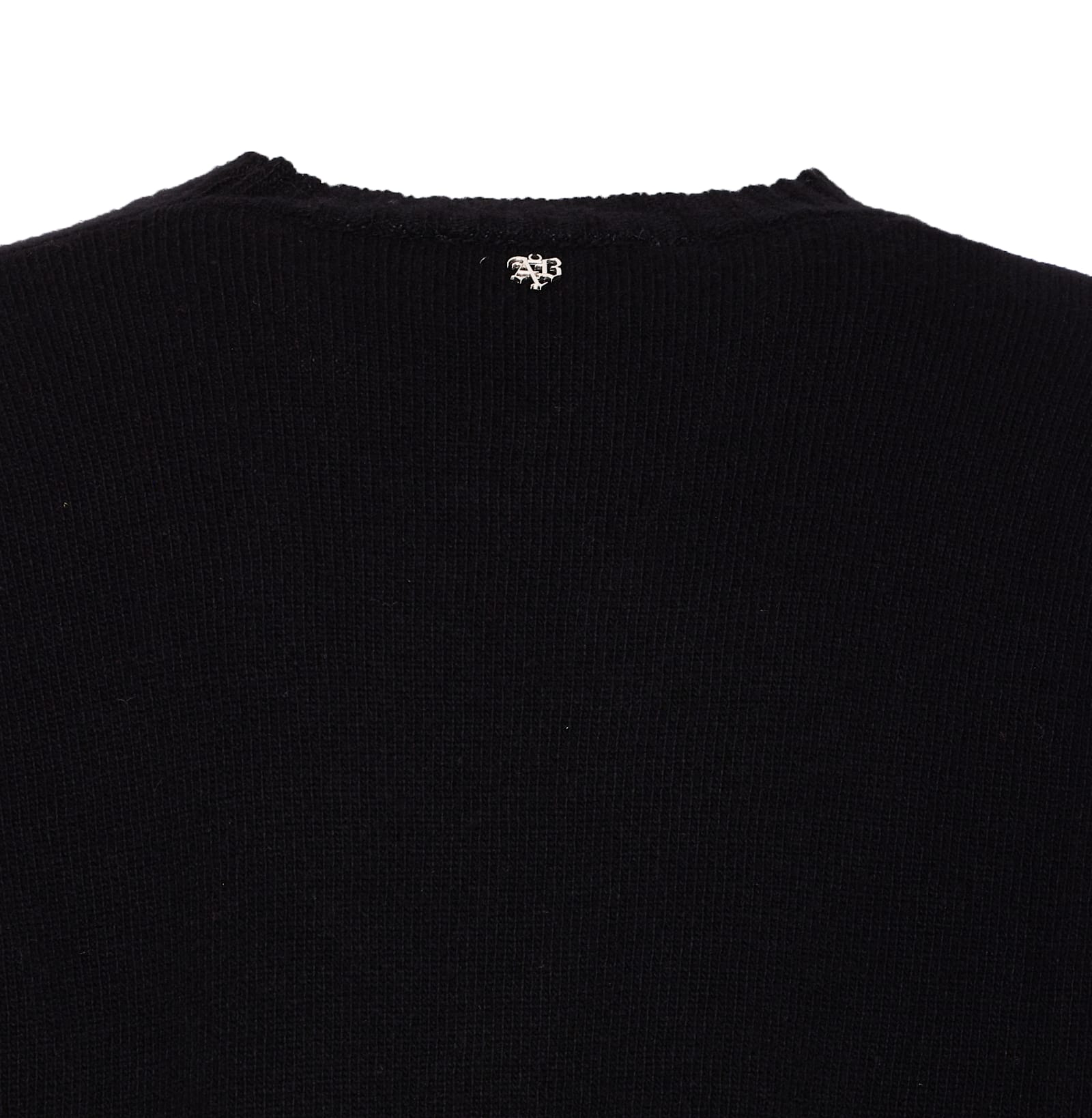 Aniye By Viven Round Neck Sweater In Black