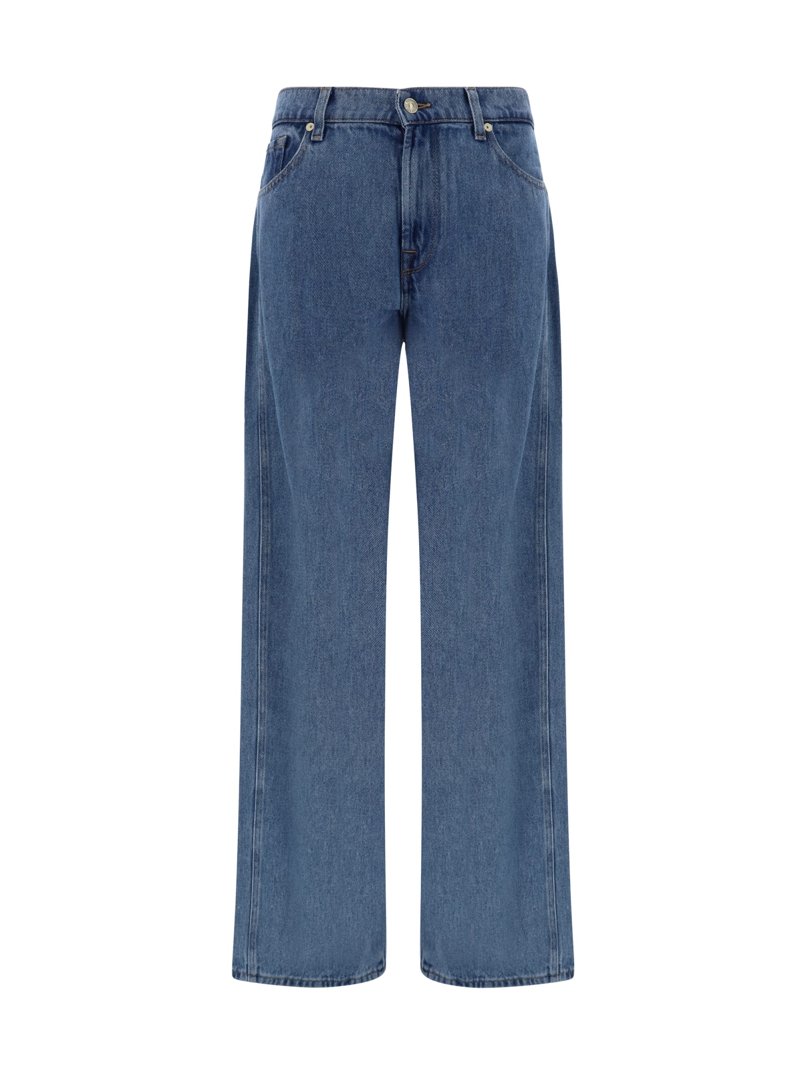 Shop 7 For All Mankind Valentine Jeans In Light Blue