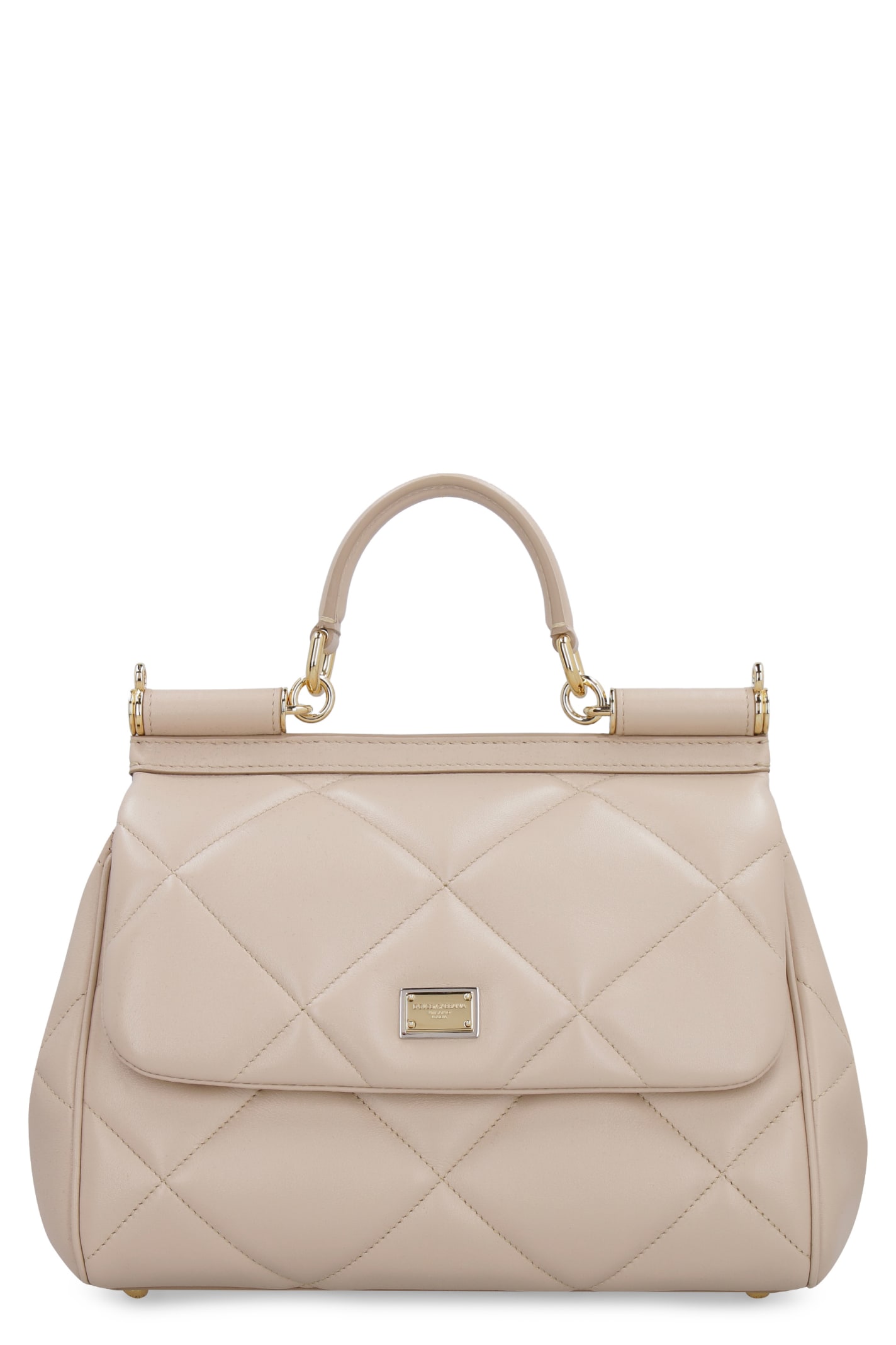 Dolce & Gabbana Sicily Quilted Leather Bag