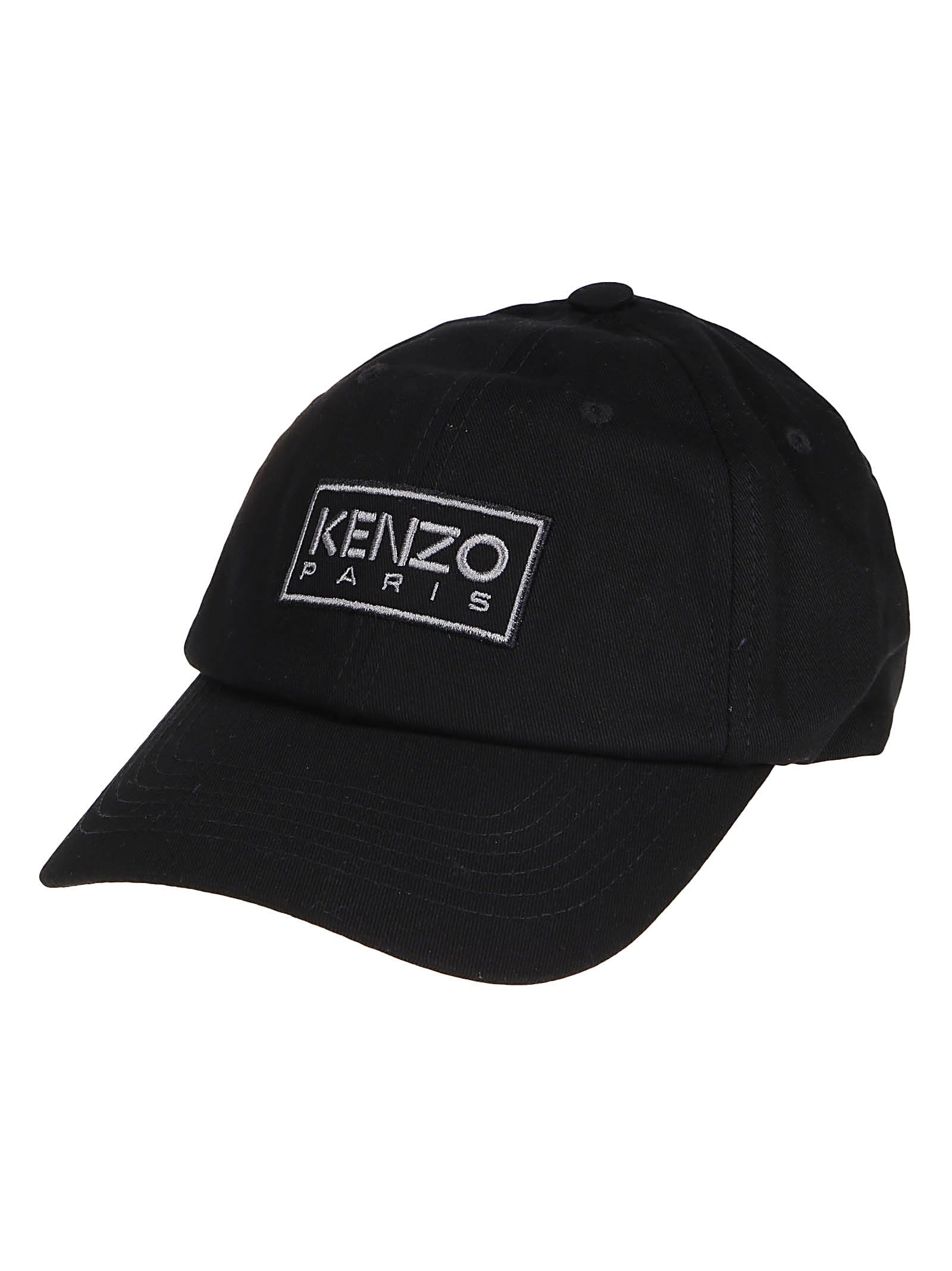 Kenzo Baseball Cap In Noir