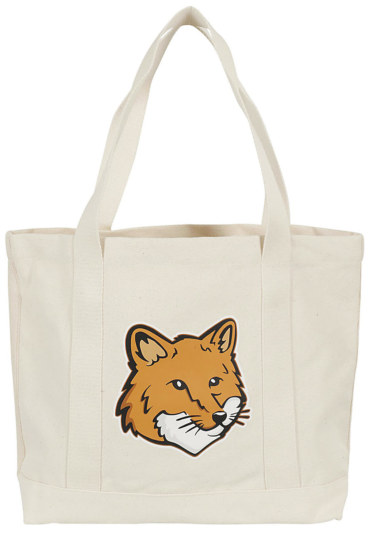 Maison Kitsuné Fox Head Tote Bag