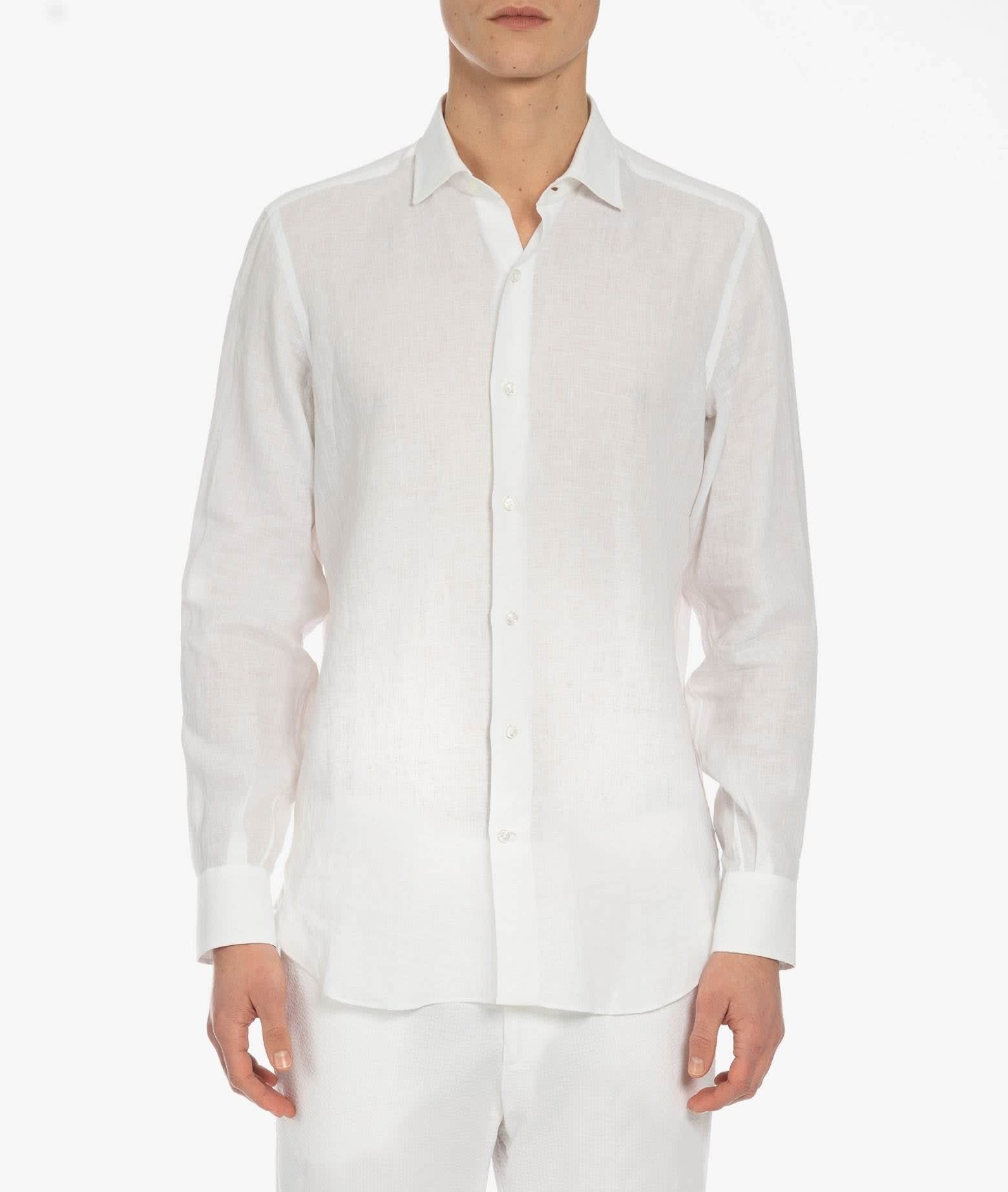 Larusmiani Amalfi Shirt Shirt In White