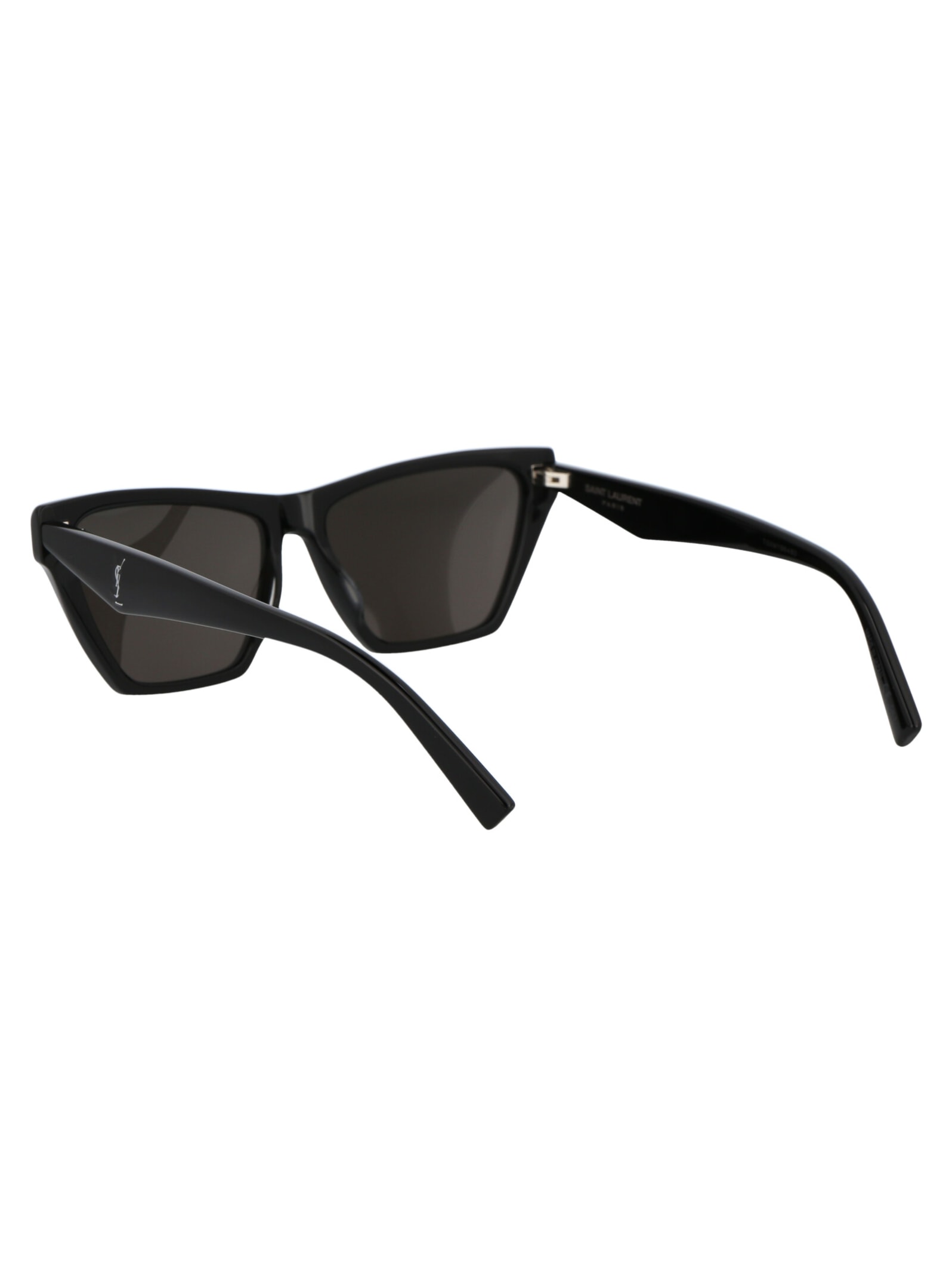 Shop Saint Laurent Sl M103 Sunglasses In 002 Black Black Black