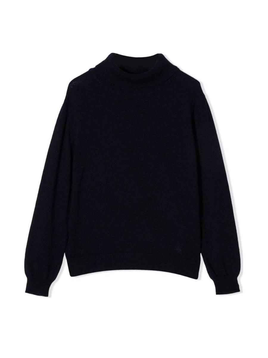 Fay Turtleneck Sweater In Blue