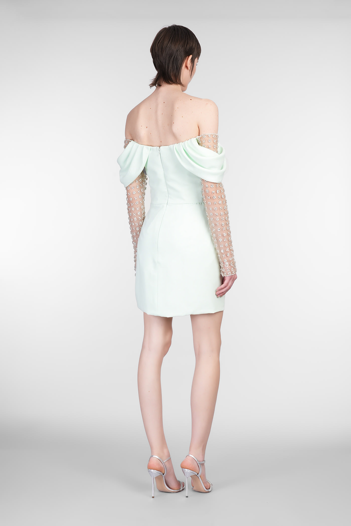 Costarellos Nandi In Green Polyester In Multi