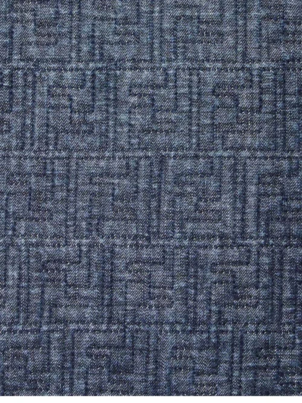 Fendi Brunello Cucinelli Striped Cotton T-shirt In Blue