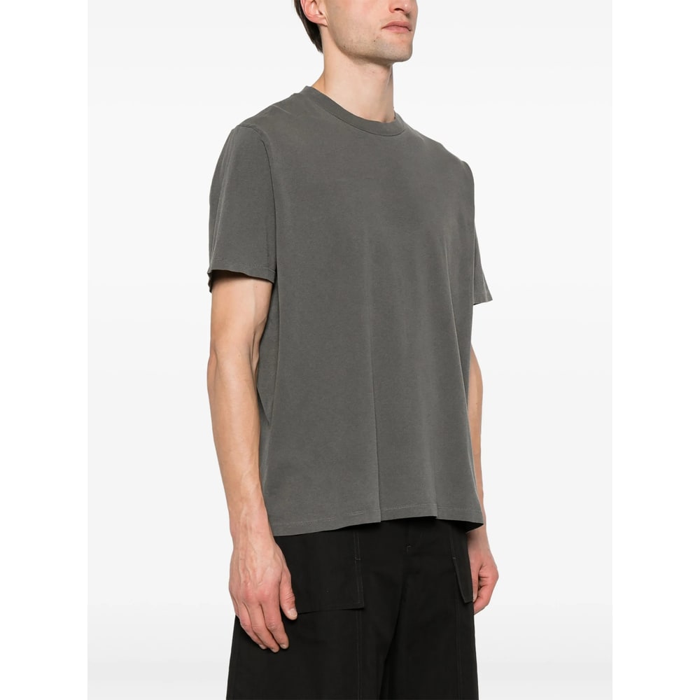 Our Legacy Mens Worn Black Boxy Short-sleeve Cotton-jersey T-shirt In Gray
