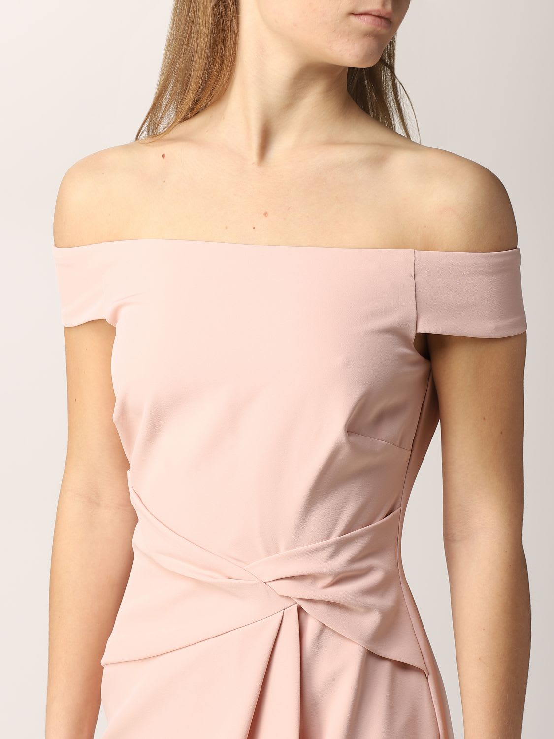 POLO RALPH LAUREN LAUREN PINK SARAN DRESS