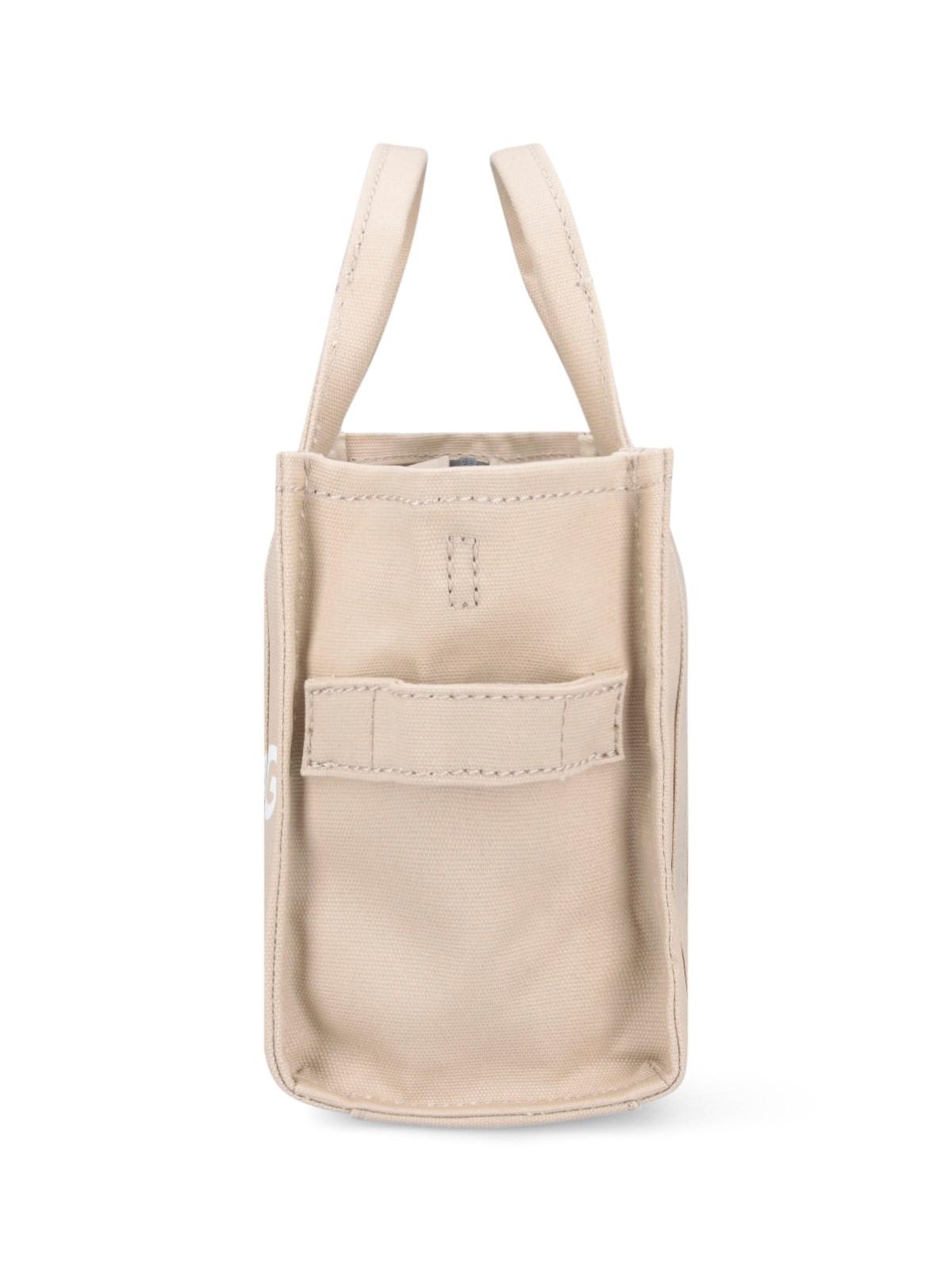 Shop Marc Jacobs The Mini Tote Bag In Beige