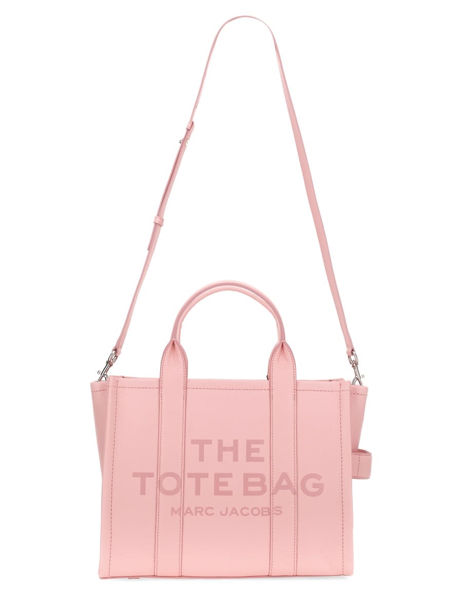 Shop Marc Jacobs The Tote Medium Bag In Pink