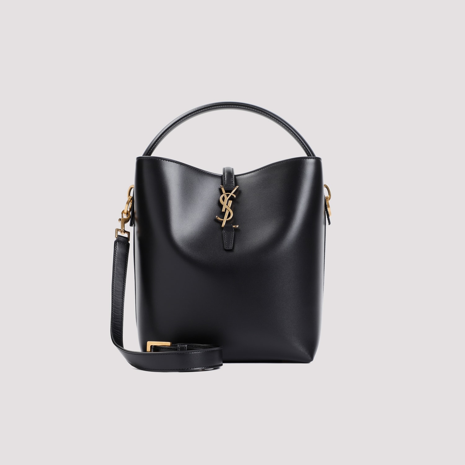 Saint Laurent Ysl Handbag In Black