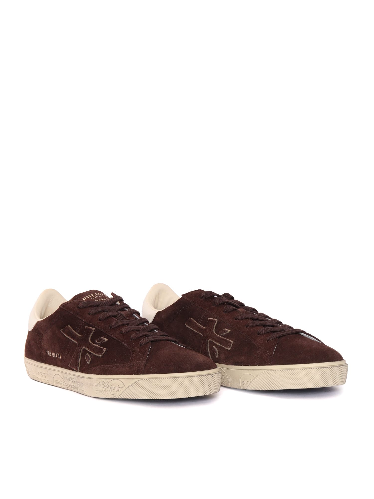 Premiata Zapatillas - Negro In Brown