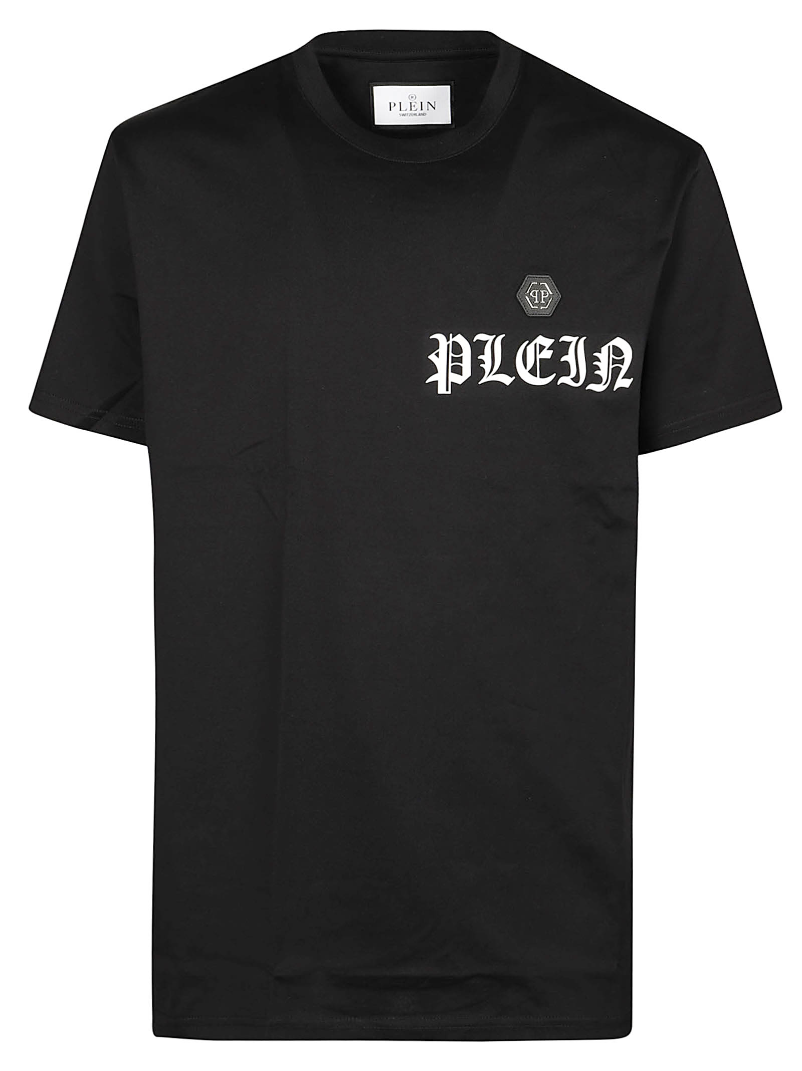 Shop Philipp Plein Gothic Plein T-shirt In Black