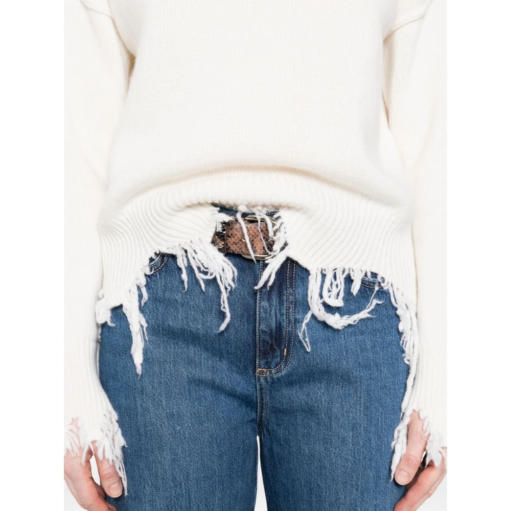 The Seafarer Sweater In White