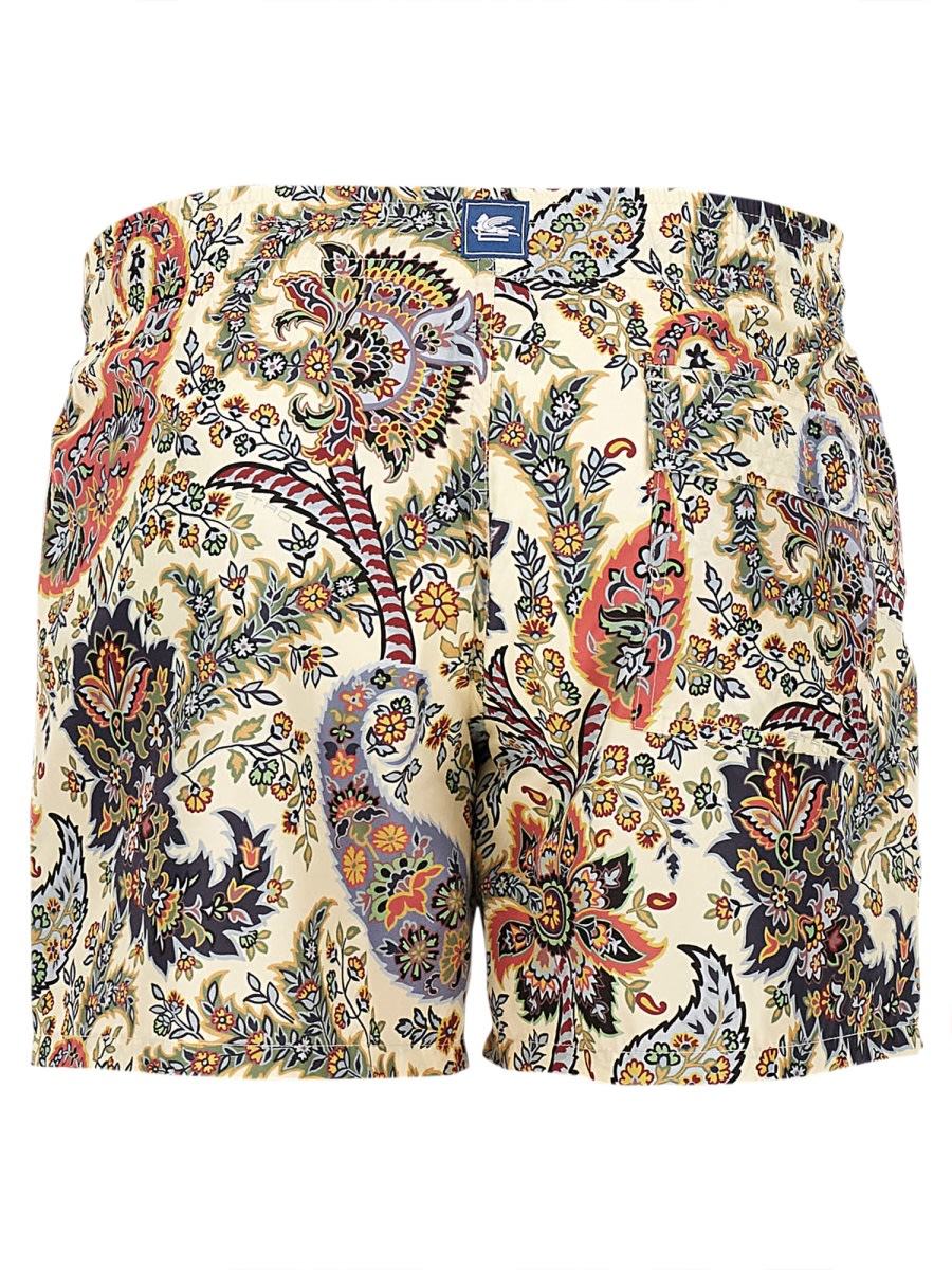 Shop Etro Swimsuit In Multicolour