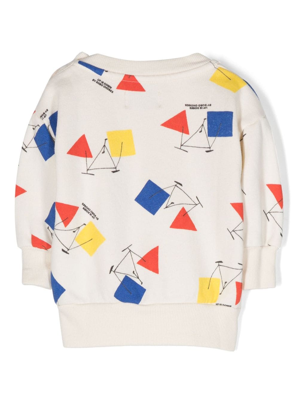 Bobo Choses Baby Crazy Bicy All Over Sweatshirt In White | ModeSens