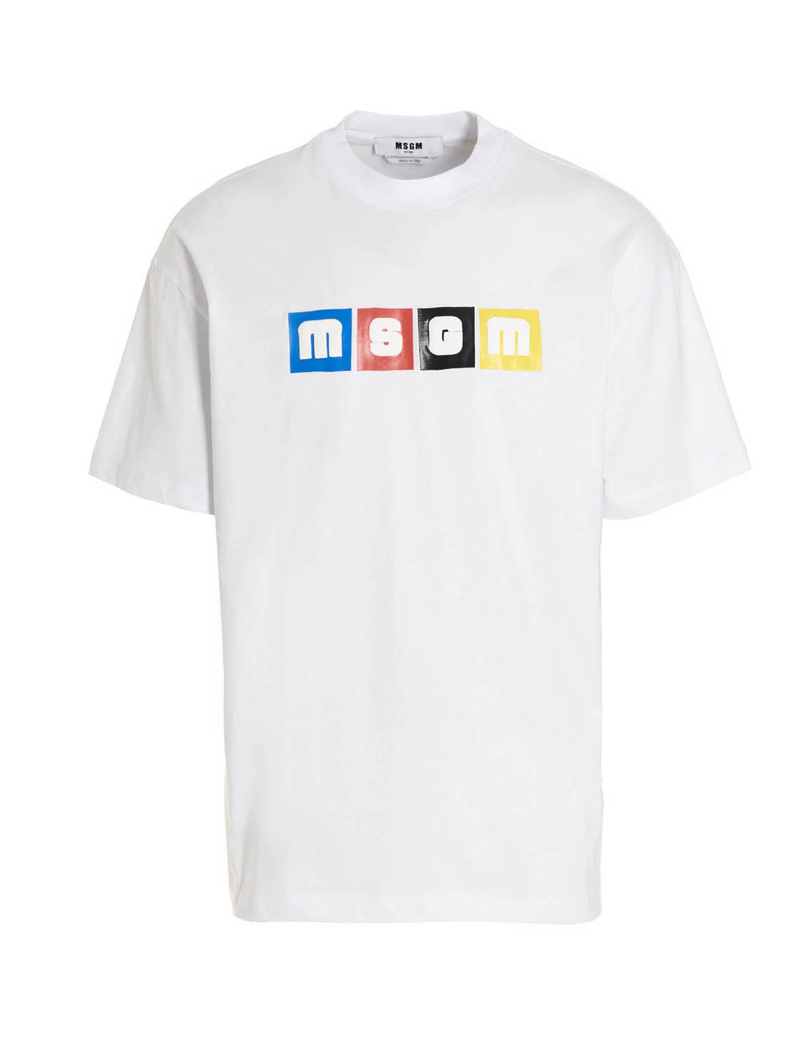 MSGM Logo Print T-shirt