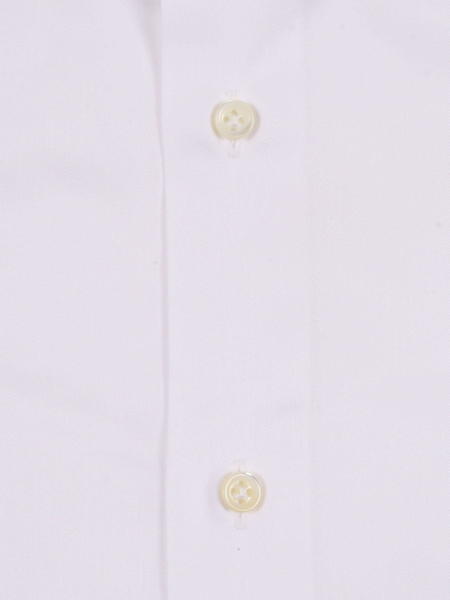 Mazzarelli Cotton Slim Fit Shirt In White